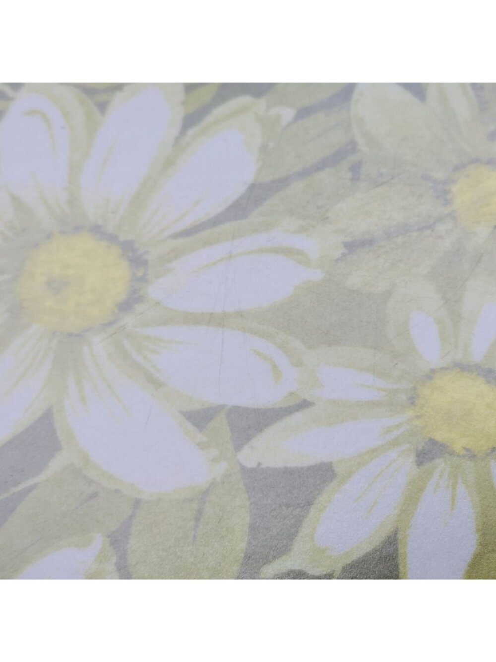 VTG 1970s Melamine Dinner Plates Beverly Prolon Olive Green White Daisy Floral - Picture 11 of 13